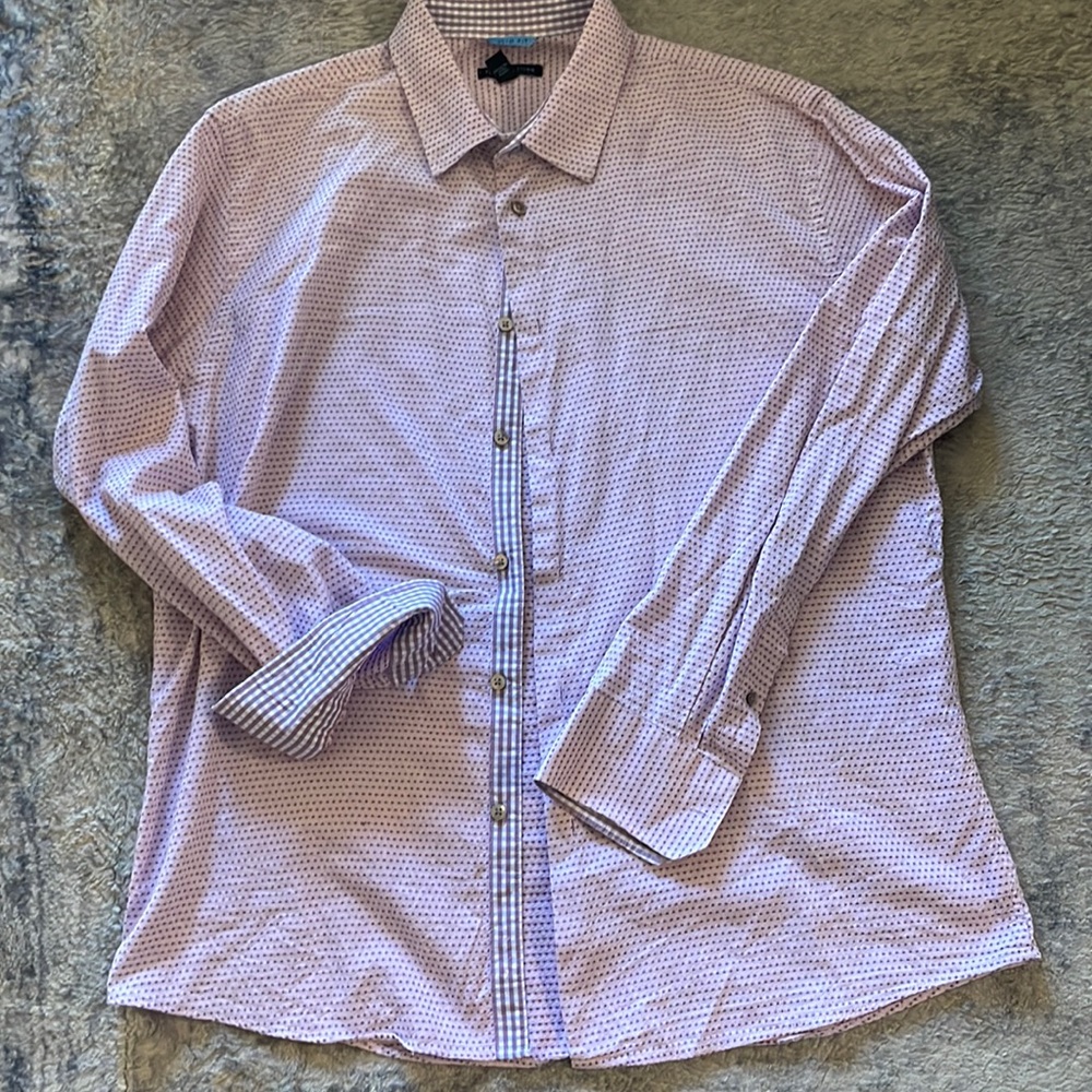 Van Heusen Lavender Button Up